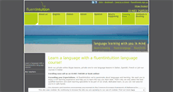 Desktop Screenshot of fluentintuition.co.uk